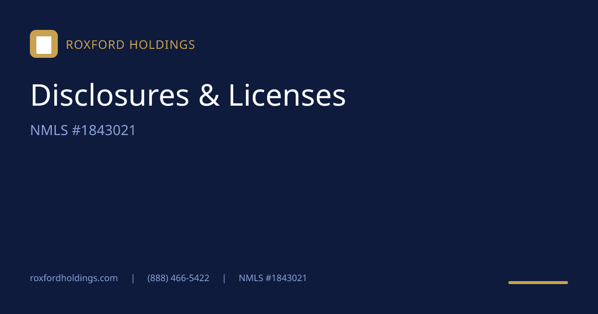 Disclosures & Licenses page thumbnail