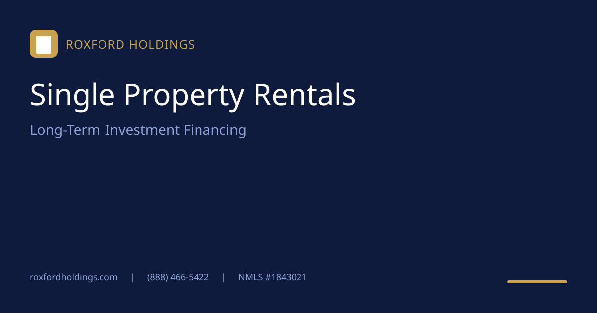 Single Property Rentals page thumbnail